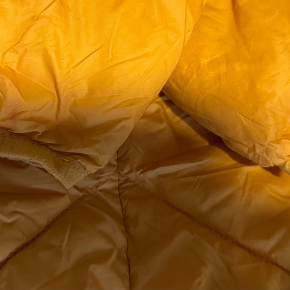 Michael Kors Mustard Puffer Jacket Size S - Picture 6 of 6